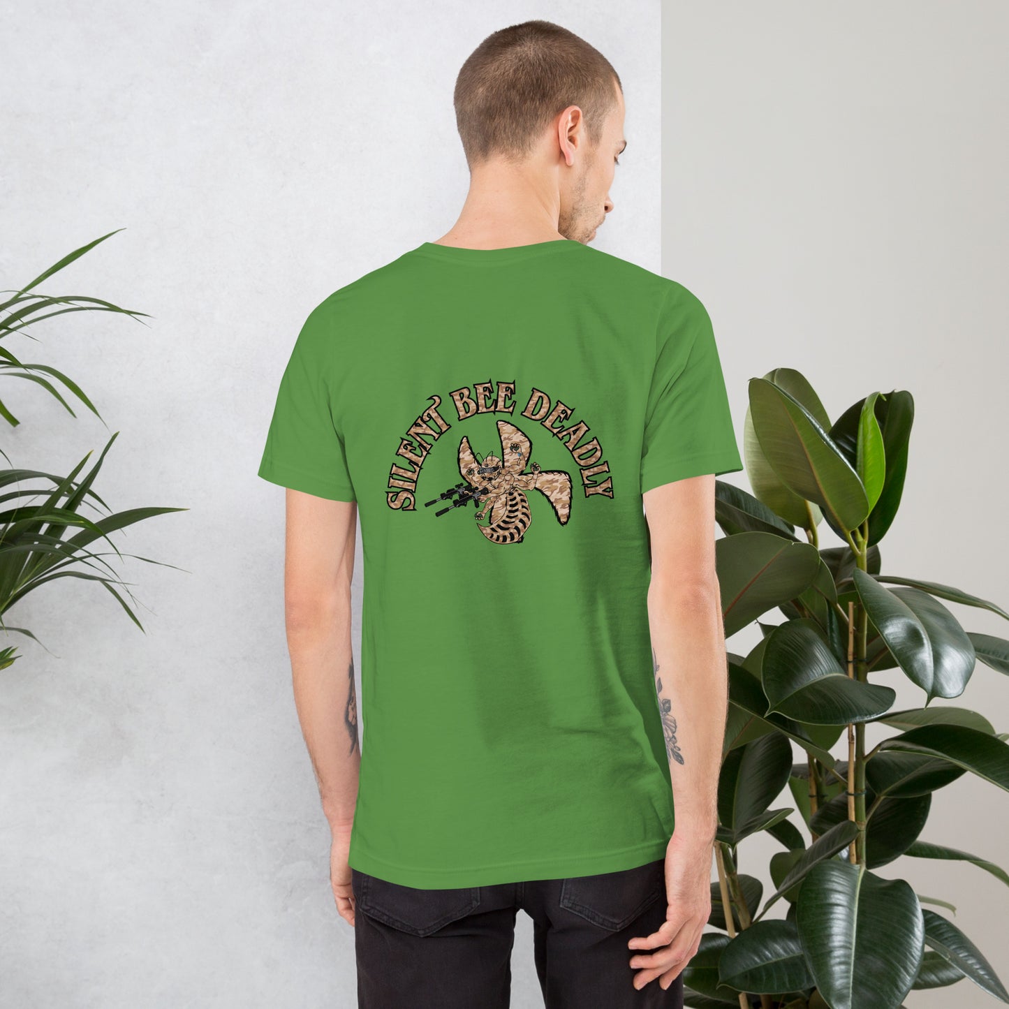 Unisex t-shirt "Silent Bee Deadly" Desert Rat Edition