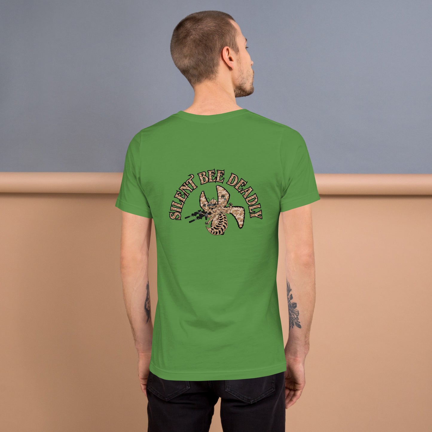 Unisex t-shirt "Silent Bee Deadly" Desert Rat Edition