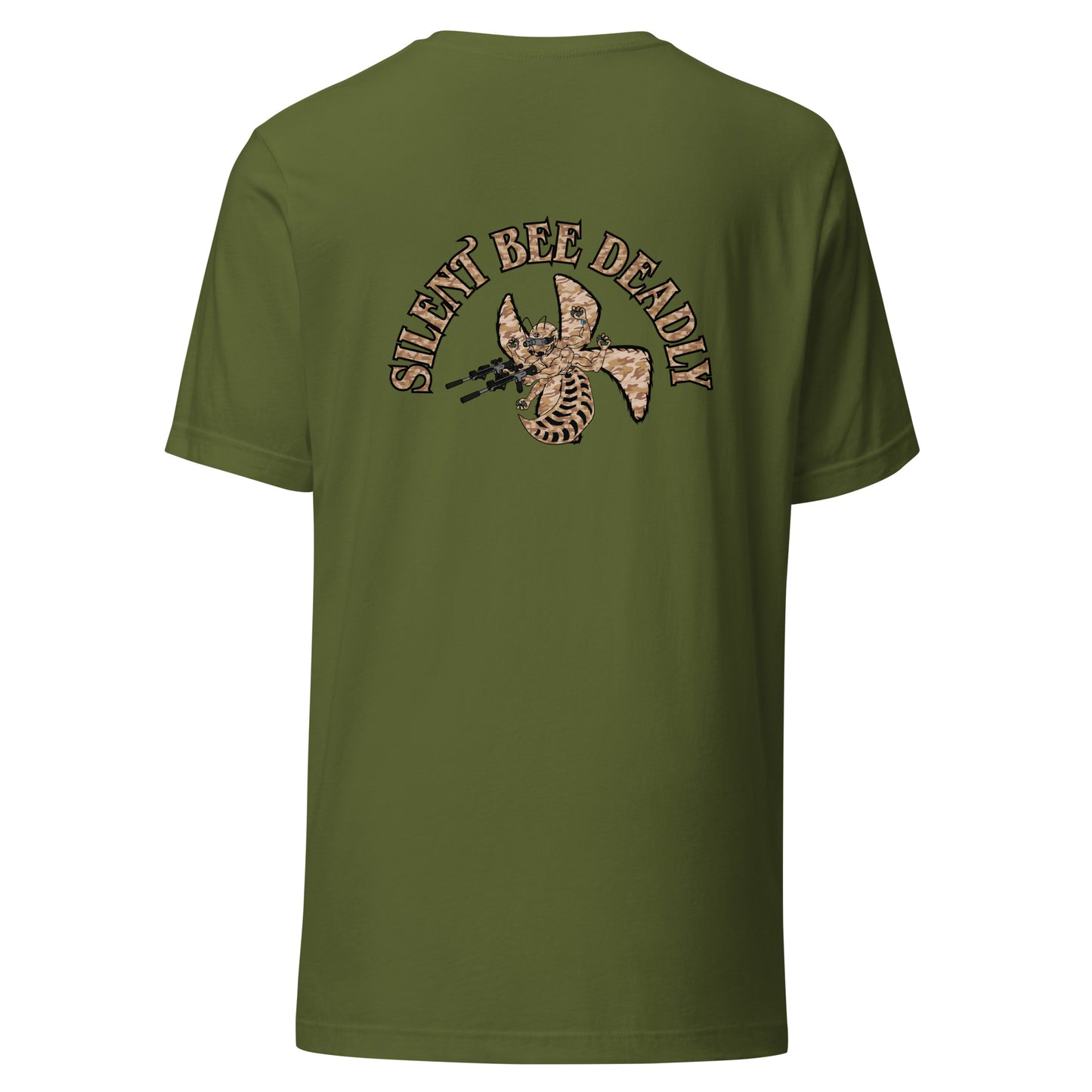 Unisex t-shirt "Silent Bee Deadly" Desert Rat Edition