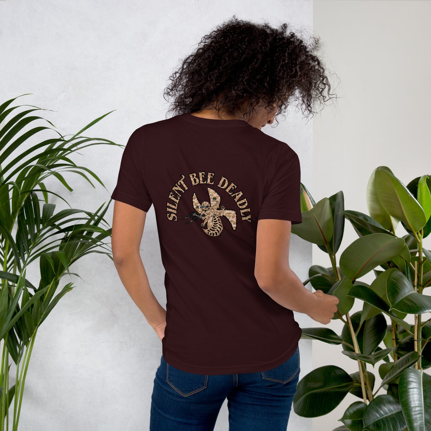 Unisex t-shirt "Silent Bee Deadly" Desert Rat Edition