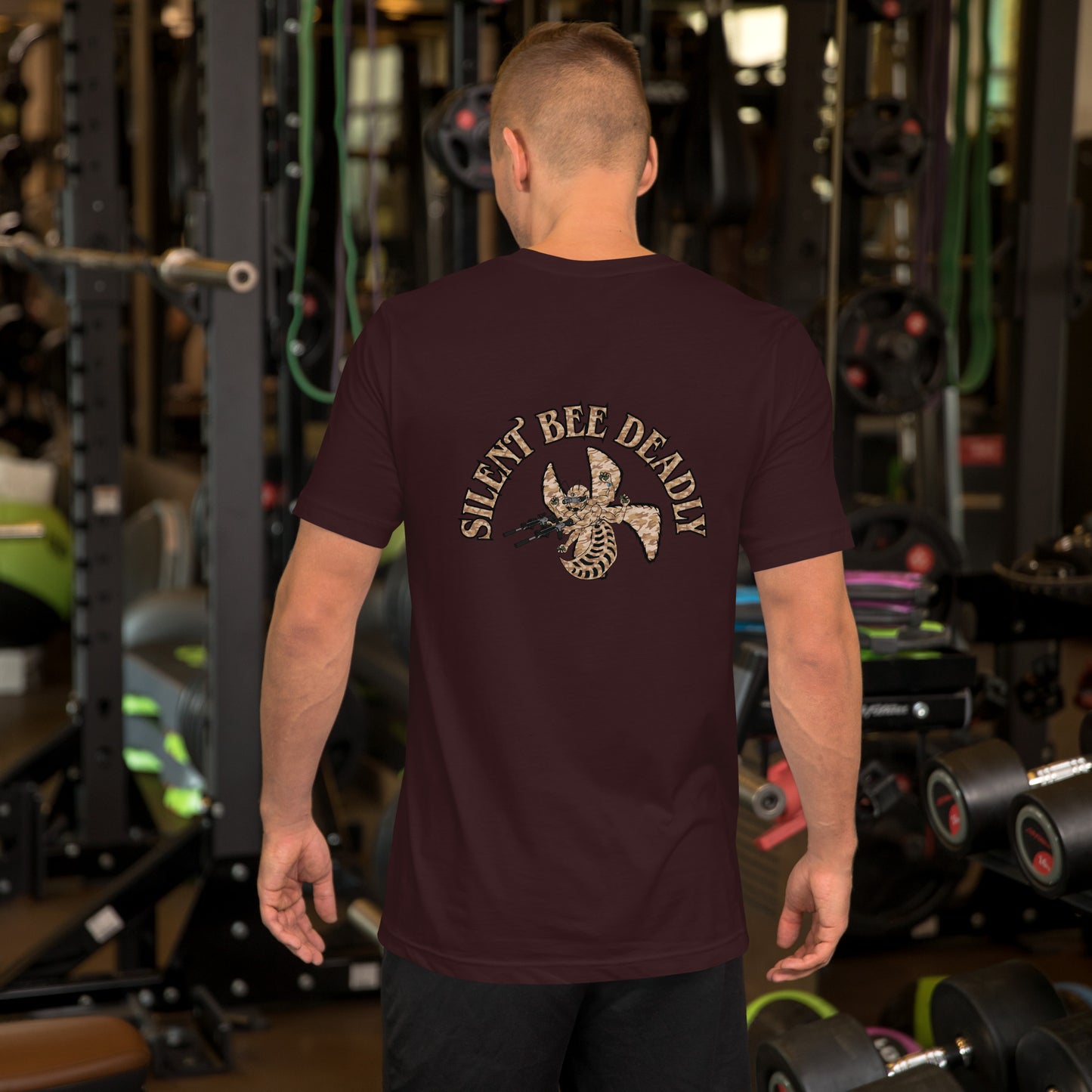 Unisex t-shirt "Silent Bee Deadly" Desert Rat Edition