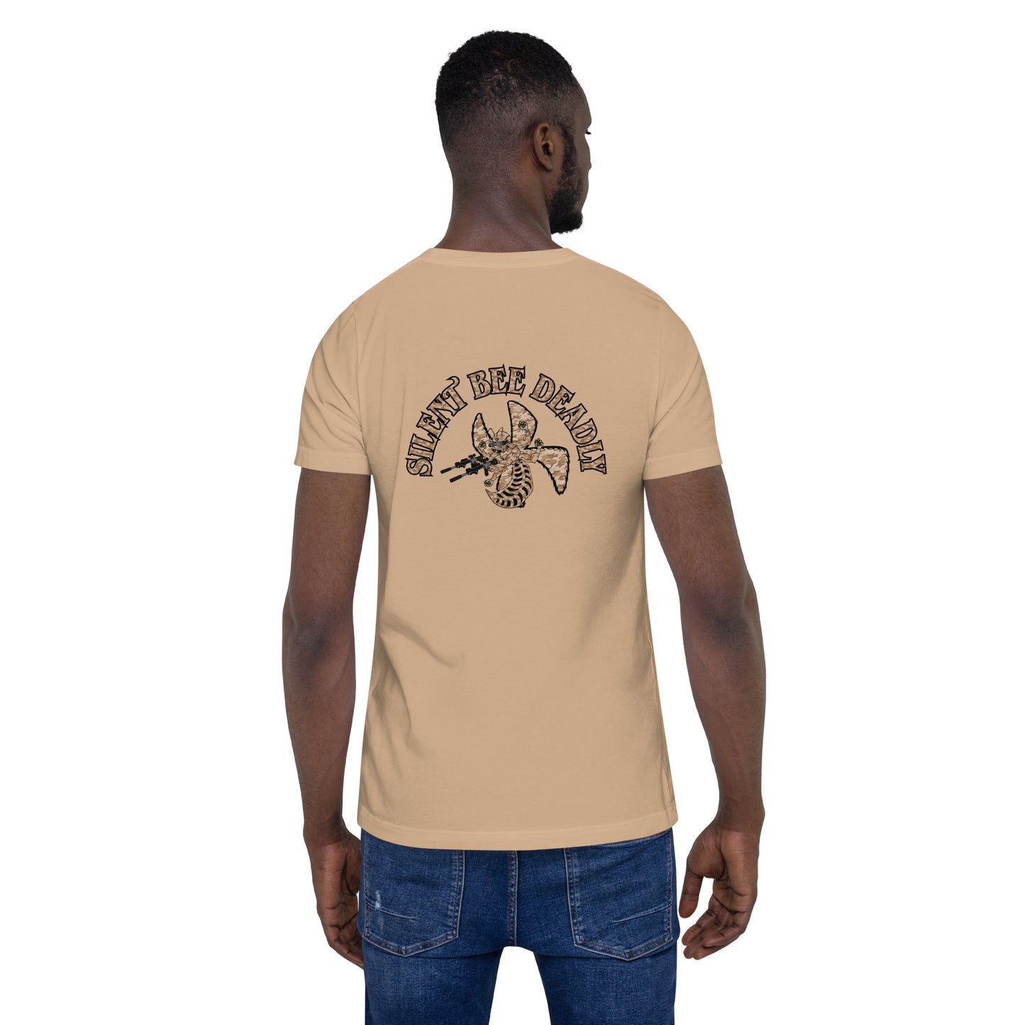 Unisex t-shirt "Silent Bee Deadly" Desert Rat Edition