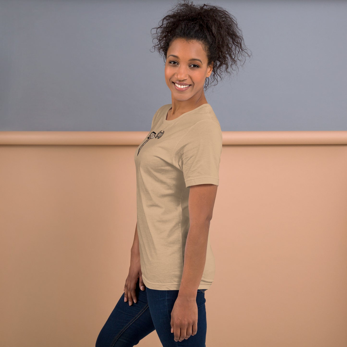 Unisex t-shirt "Silent Bee Deadly" Desert Rat Edition