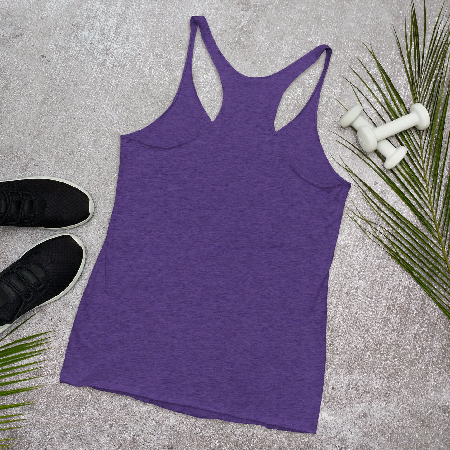 Women's Racerback Tank "Tango Rose of Life Vortex"