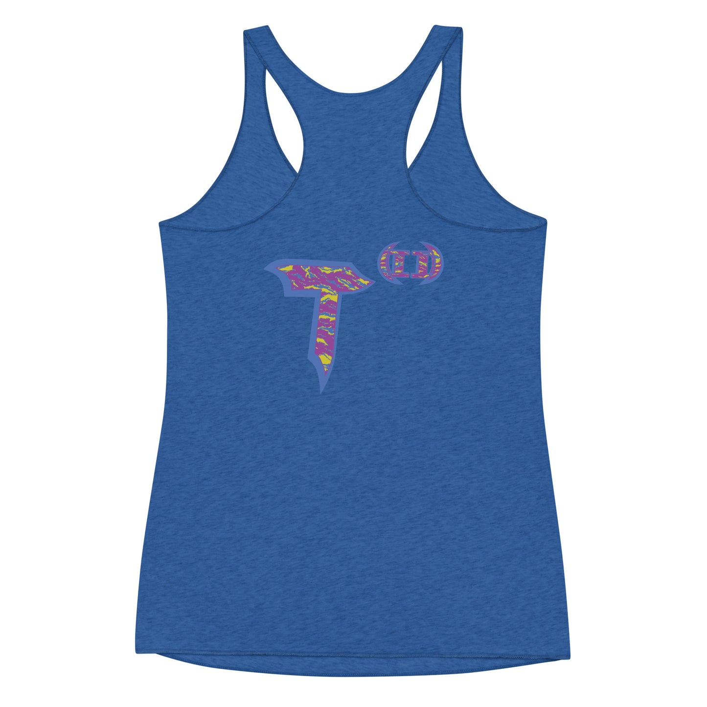 Next Level Women's Racerback Tank "DNA TREE VORTEX" Tiger Stripe Stylin' Edition