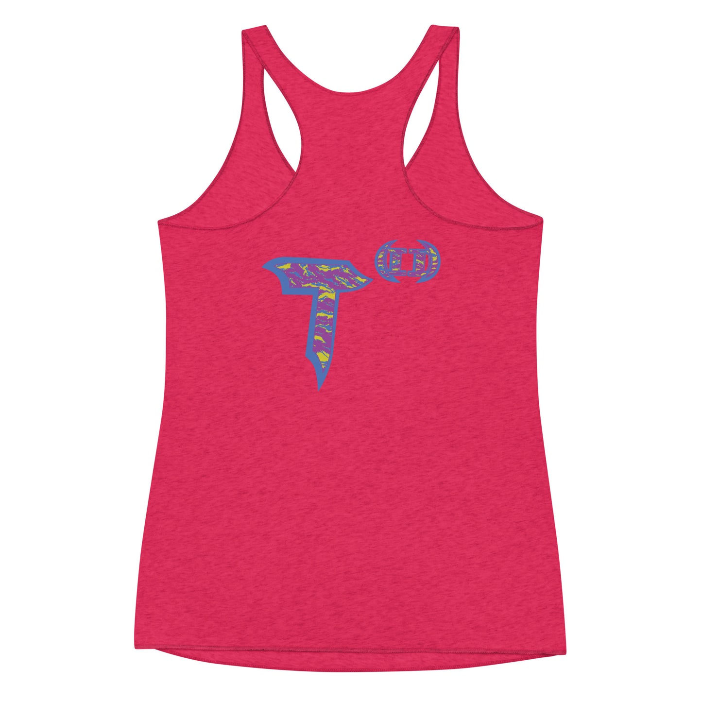 Next Level Women's Racerback Tank "DNA TREE VORTEX" Tiger Stripe Stylin' Edition