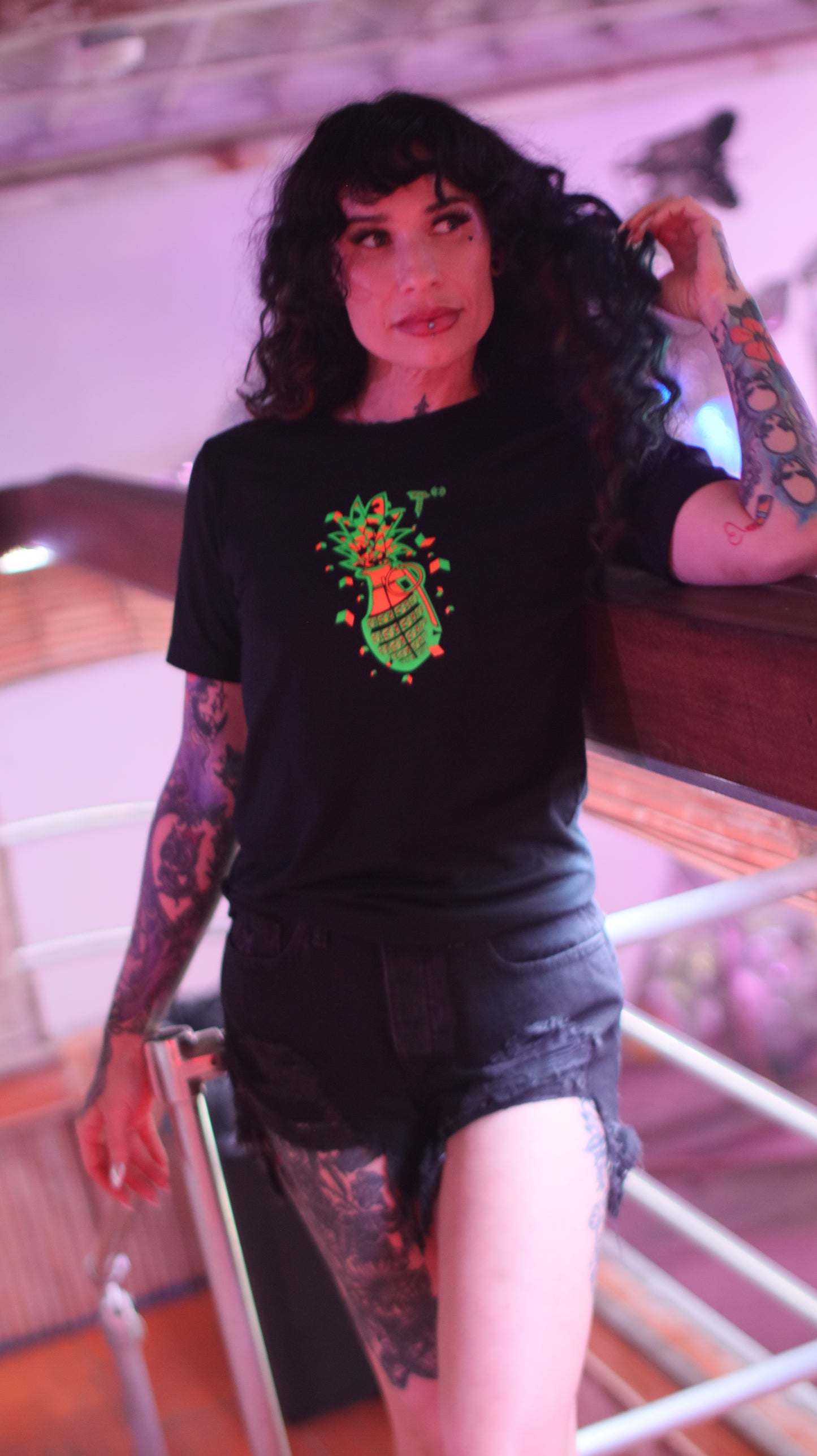 !00% Cotton Bellas Canvas Slim fit Short Sleeve Shirt