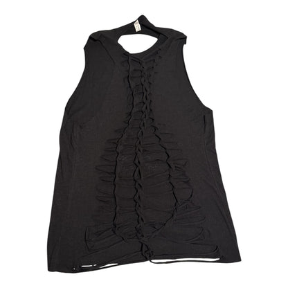 90% Cotton 10% Poly CUSTOM BACK Cut up Heather Black Bella Canvas Shirt