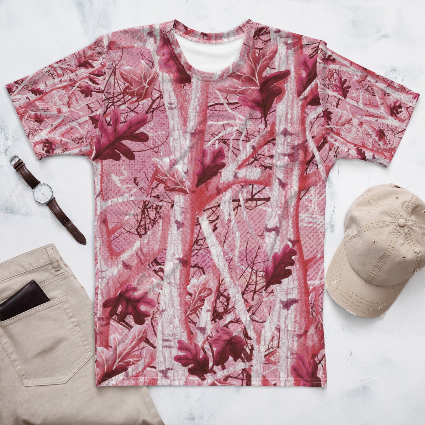 Men's t-shirt "Tango Pink Real Tree"