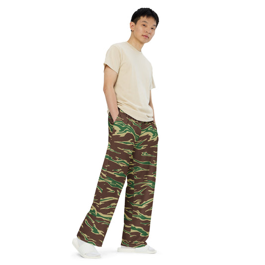 All-over print unisex wide-leg pants "Can't See Me Edition"