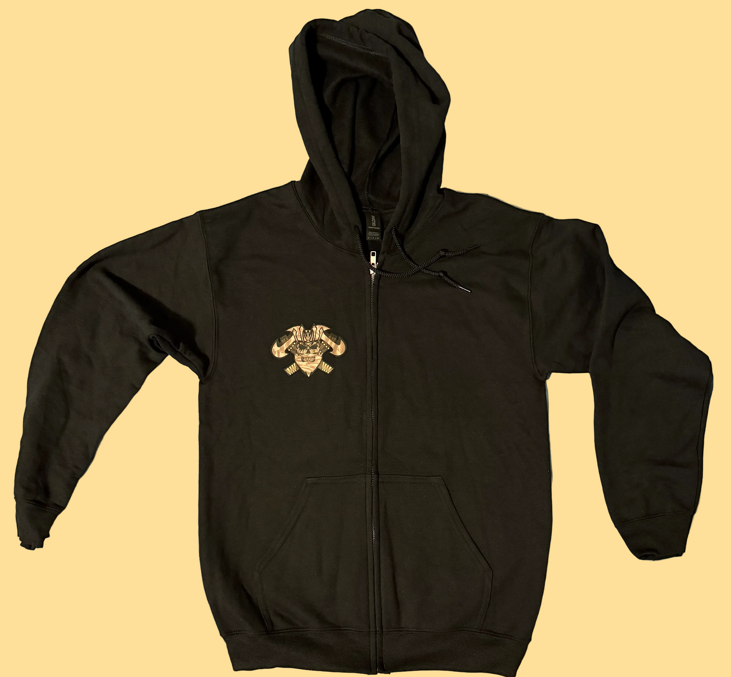 Black Gildan Soft Style Hoody. Super soft