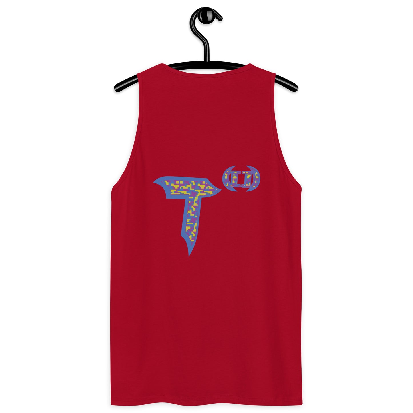 Heritage Men’s premium tank top "Digi The Pineapple Grenade Vortex" Digital Stylin' Edition