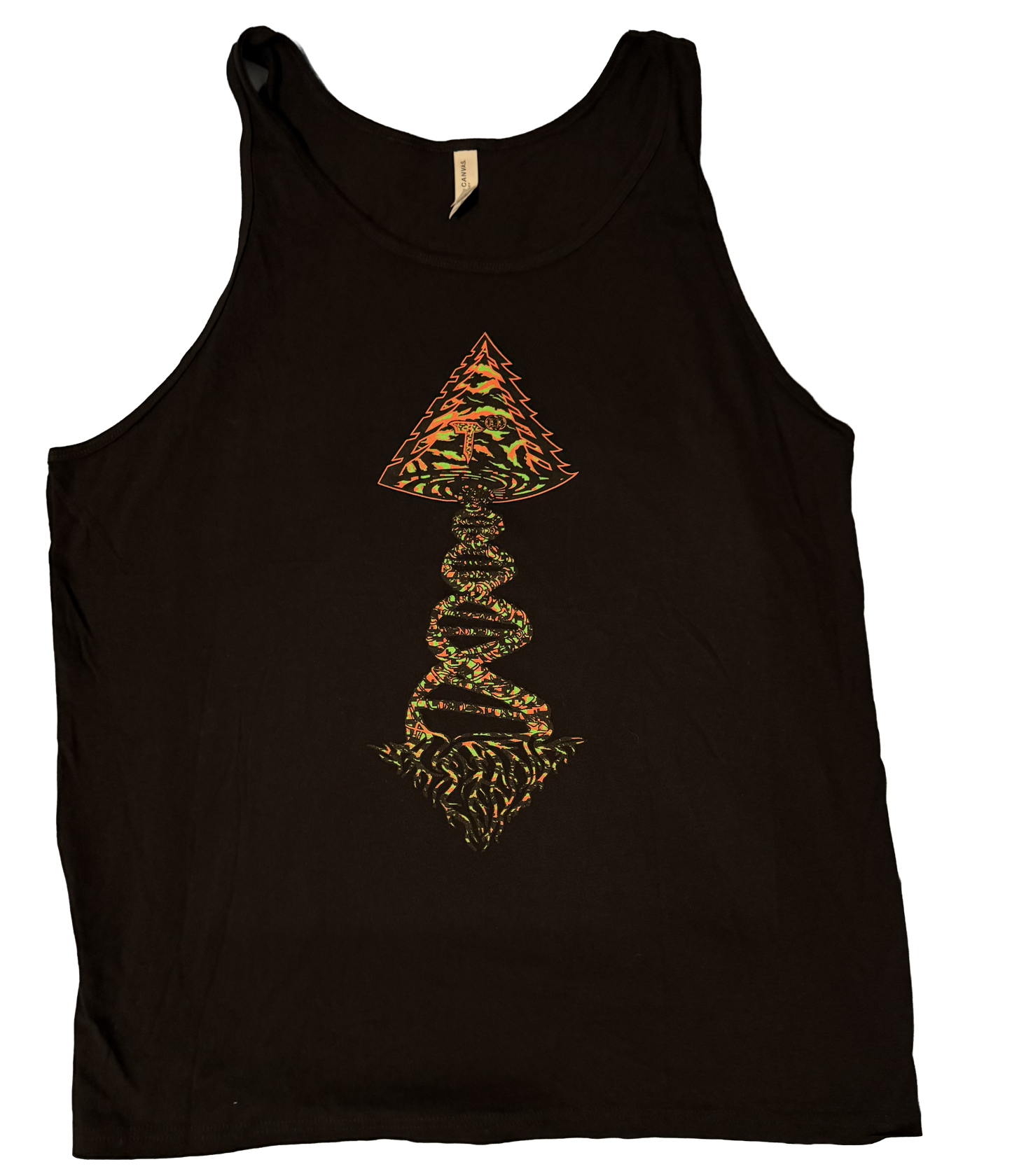100% Cotton Black Bella Canvas Tank Top
