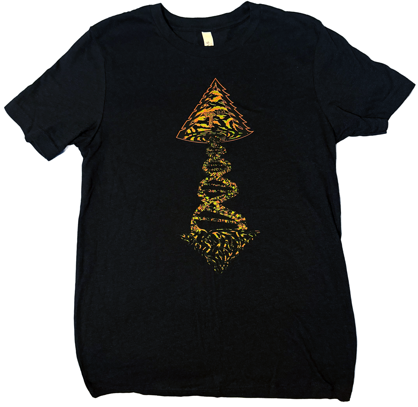 90% Cotton 10% Poly Heather Black Bella Canvas Short Sleeve Shirt