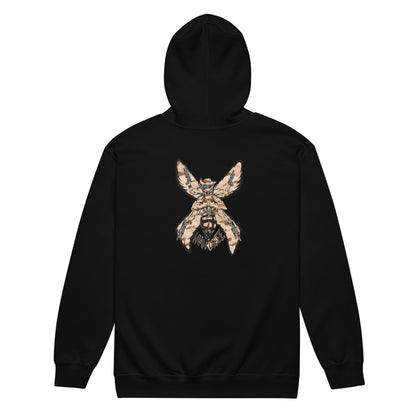 Unisex heavy blend zip hoodie "HuckleBee" Leader of the B Squad