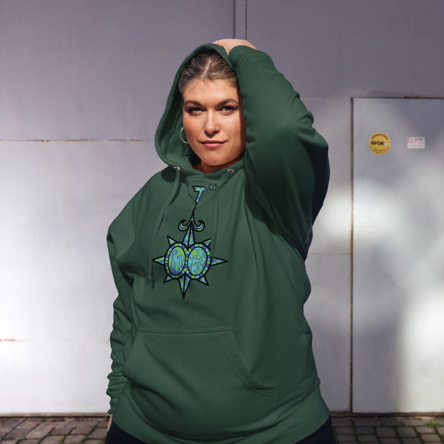 Unisex midweight hoodie "Shroom Verse Infinity Compass" Wild'n Edition