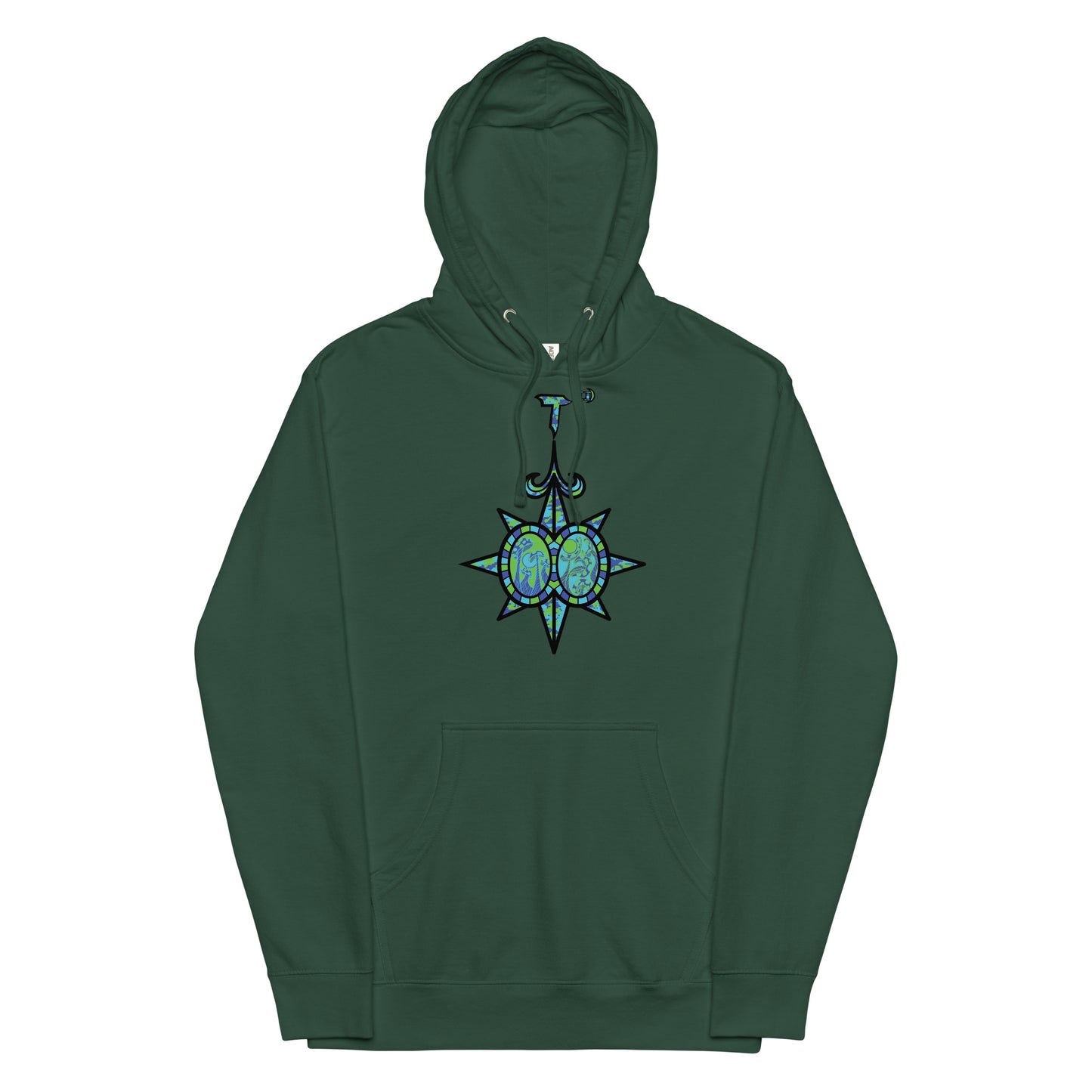 Unisex midweight hoodie "Shroom Verse Infinity Compass" Wild'n Edition