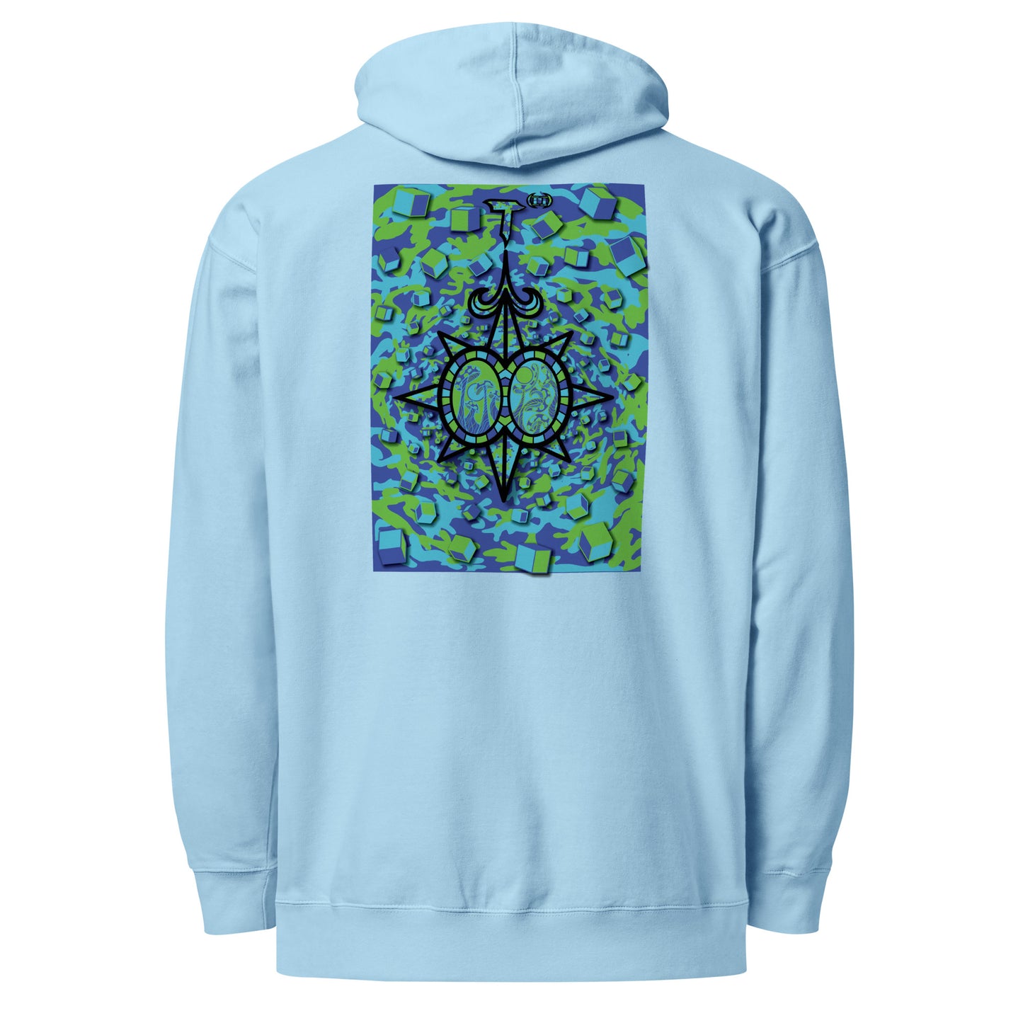 Unisex midweight hoodie "Shroom Verse Infinity Compass" Wild'n Edition