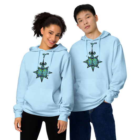 Unisex midweight hoodie "Shroom Verse Infinity Compass" Wild'n Edition