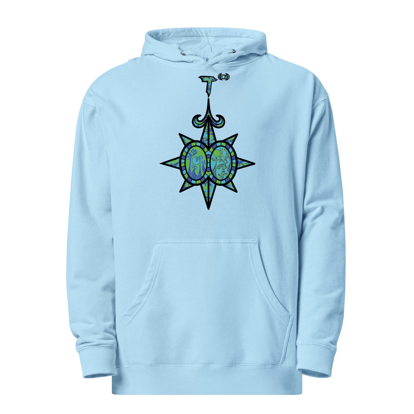 Unisex midweight hoodie "Shroom Verse Infinity Compass" Wild'n Edition