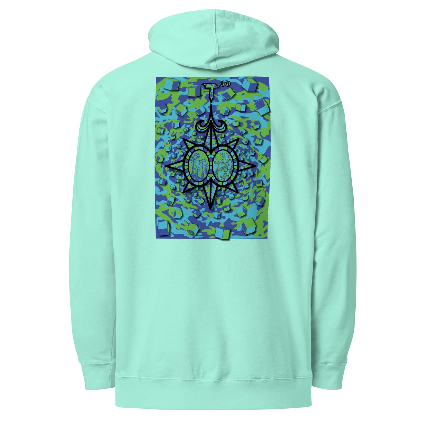 Unisex midweight hoodie "Shroom Verse Infinity Compass" Wild'n Edition