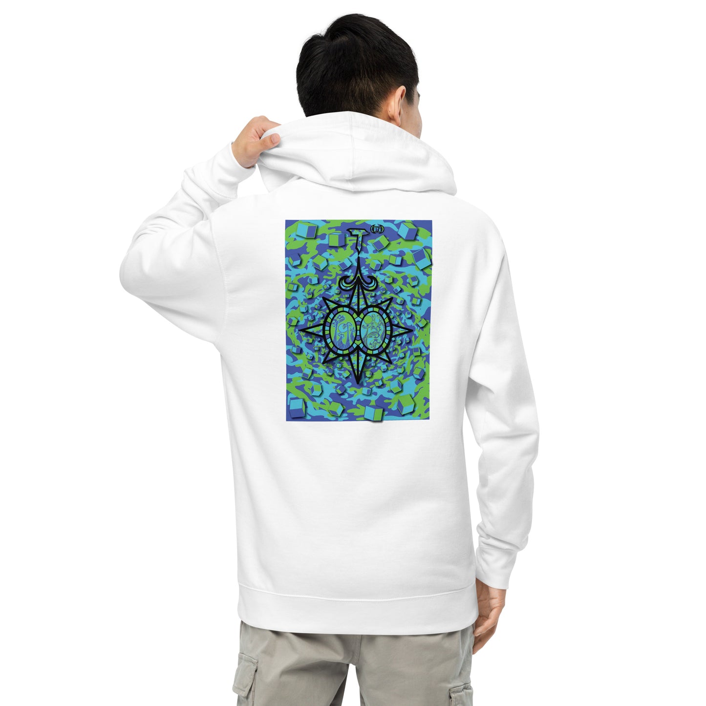 Unisex midweight hoodie "Shroom Verse Infinity Compass" Wild'n Edition