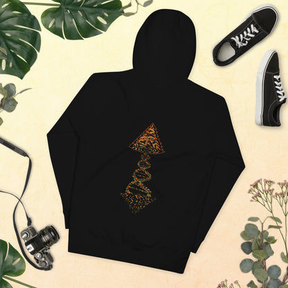 Unisex Hoodie "DNA Tree Vortex" Tiger Style Edition