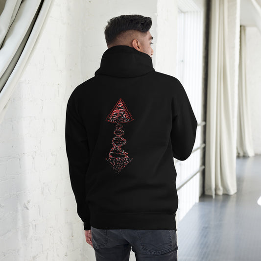 Unisex Hoodie "DNA Tree Vortex" Blood Clot Edition