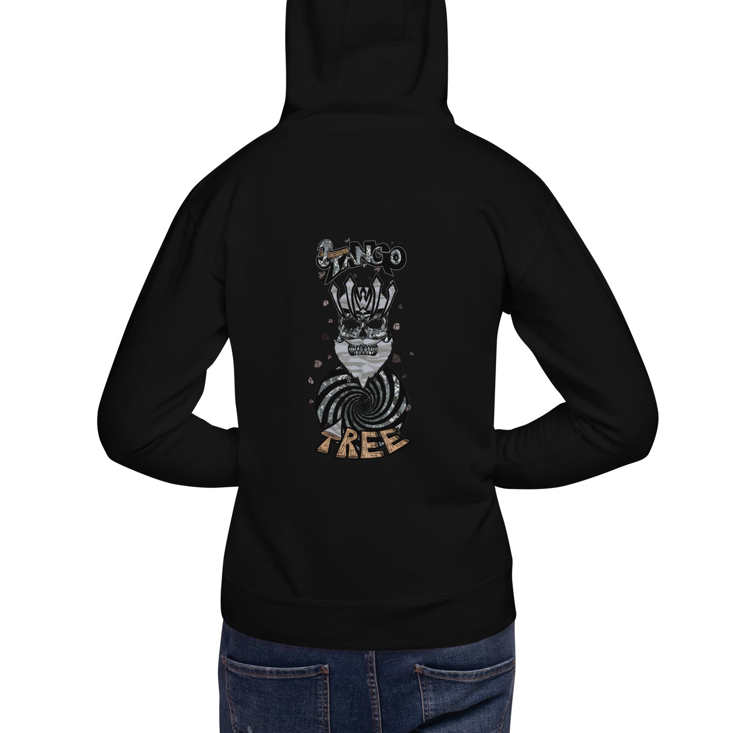 Unisex Hoodie "King of the Vortex" Silver Night Edition