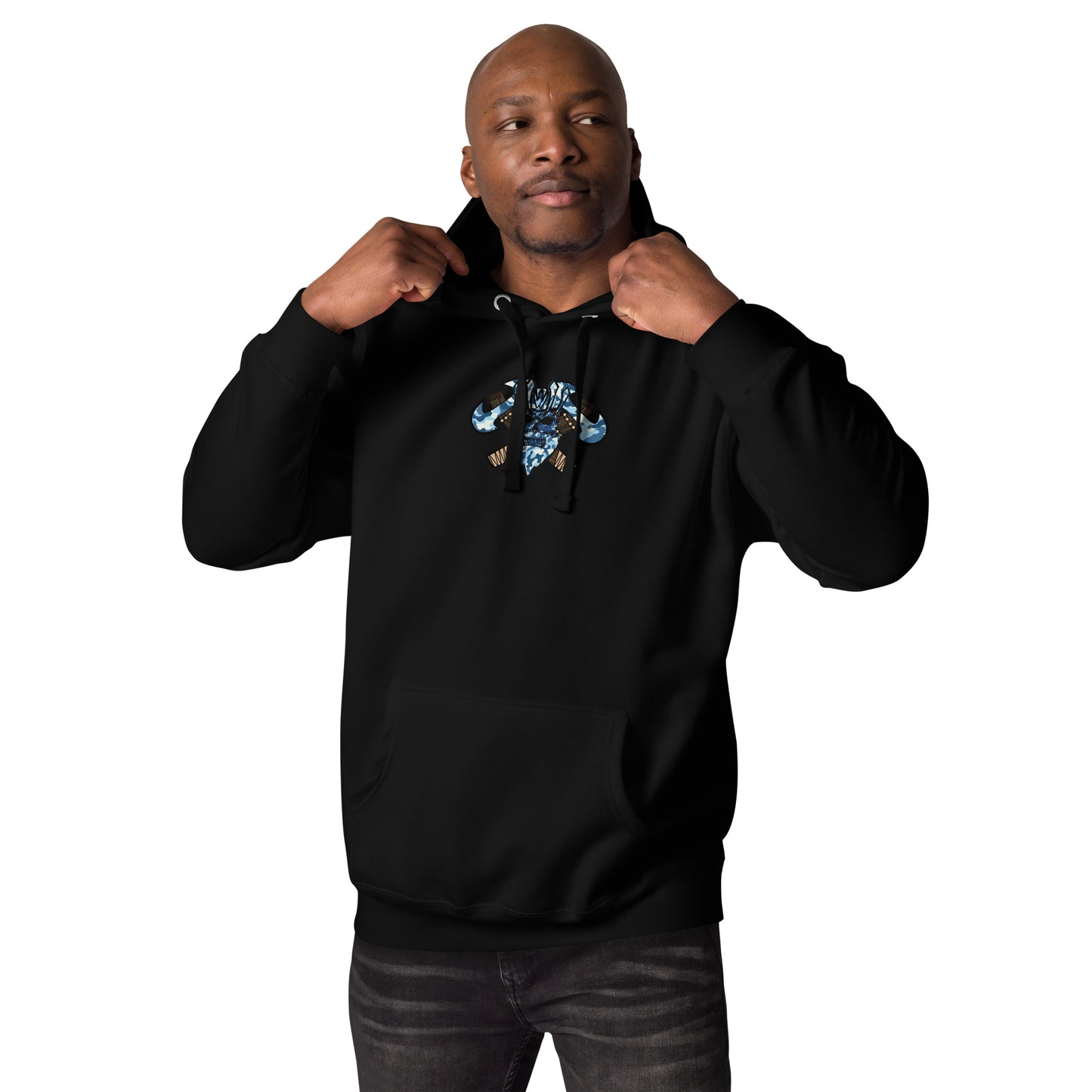 Unisex Hoodie "King of the Vortex" Street Blue Edition