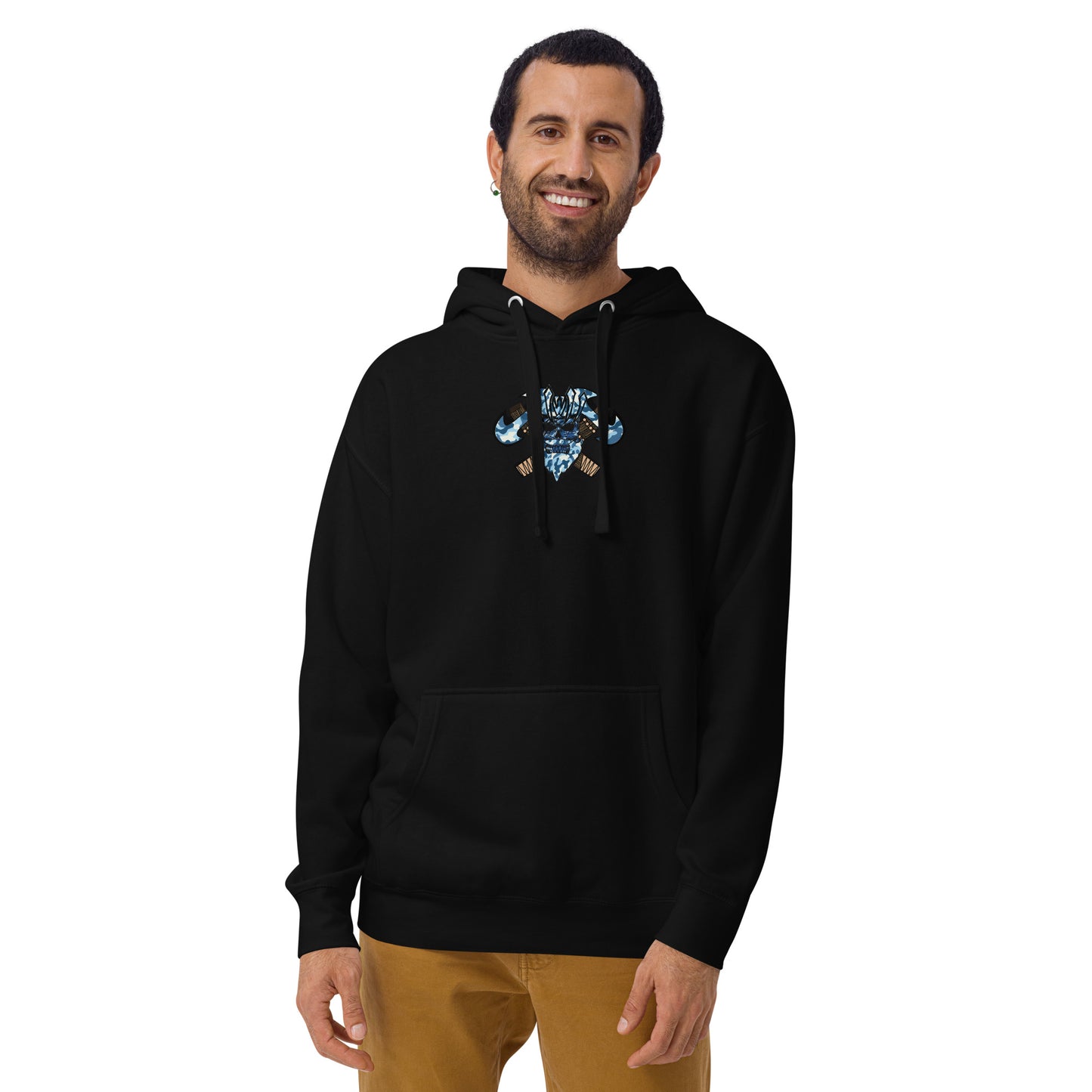 Unisex Hoodie "King of the Vortex" Street Blue Edition