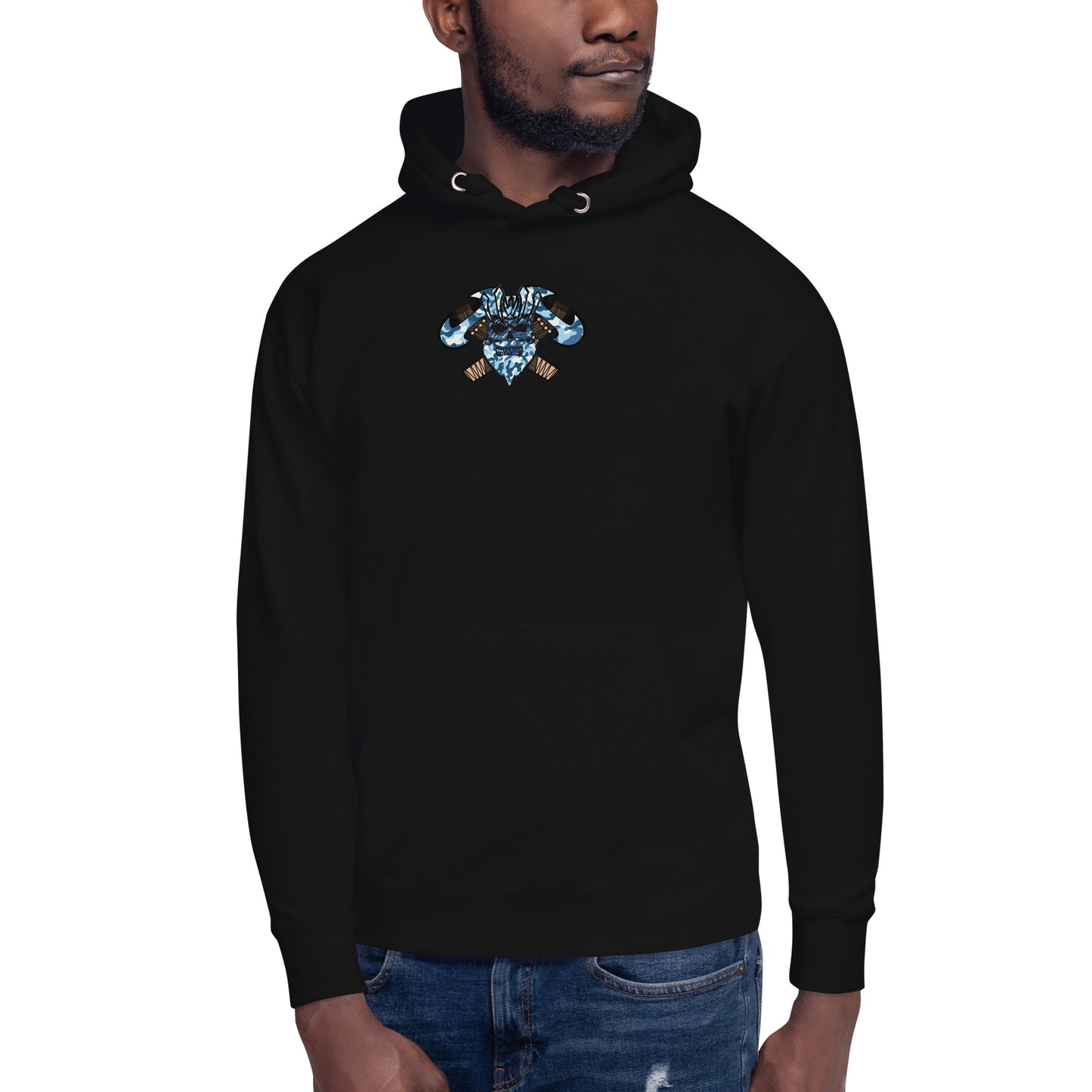 Unisex Hoodie "King of the Vortex" Street Blue Edition