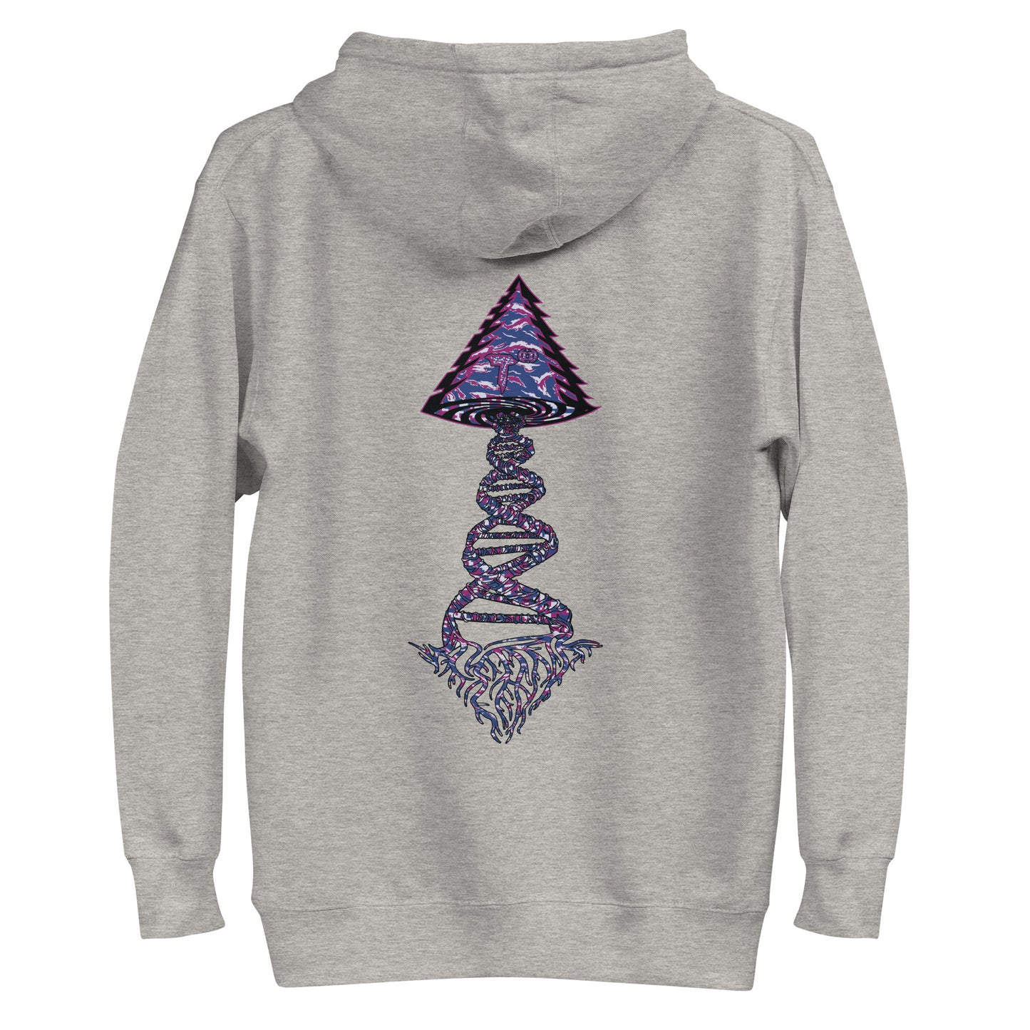 Unisex Hoodie "DNA Tree Vortex" Blurple Edition