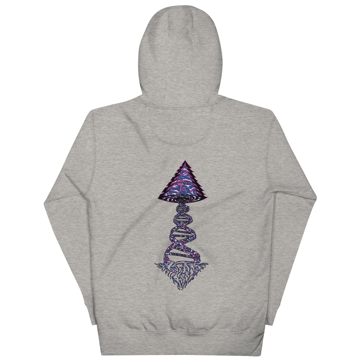 Unisex Hoodie "DNA Tree Vortex" Blurple Edition