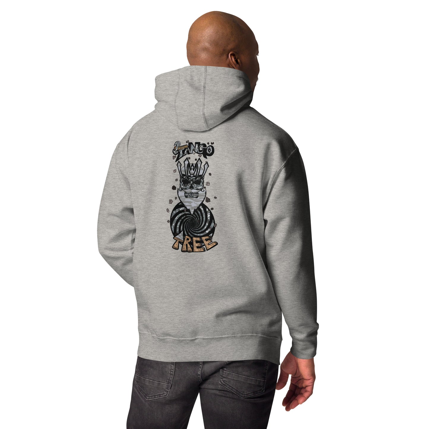 Unisex Hoodie "King of the Vortex" Silver Night Edition