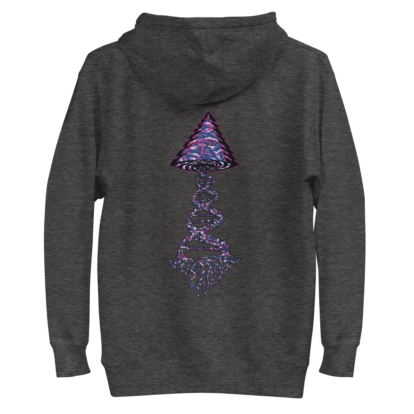 Unisex Hoodie "DNA Tree Vortex" Blurple Edition