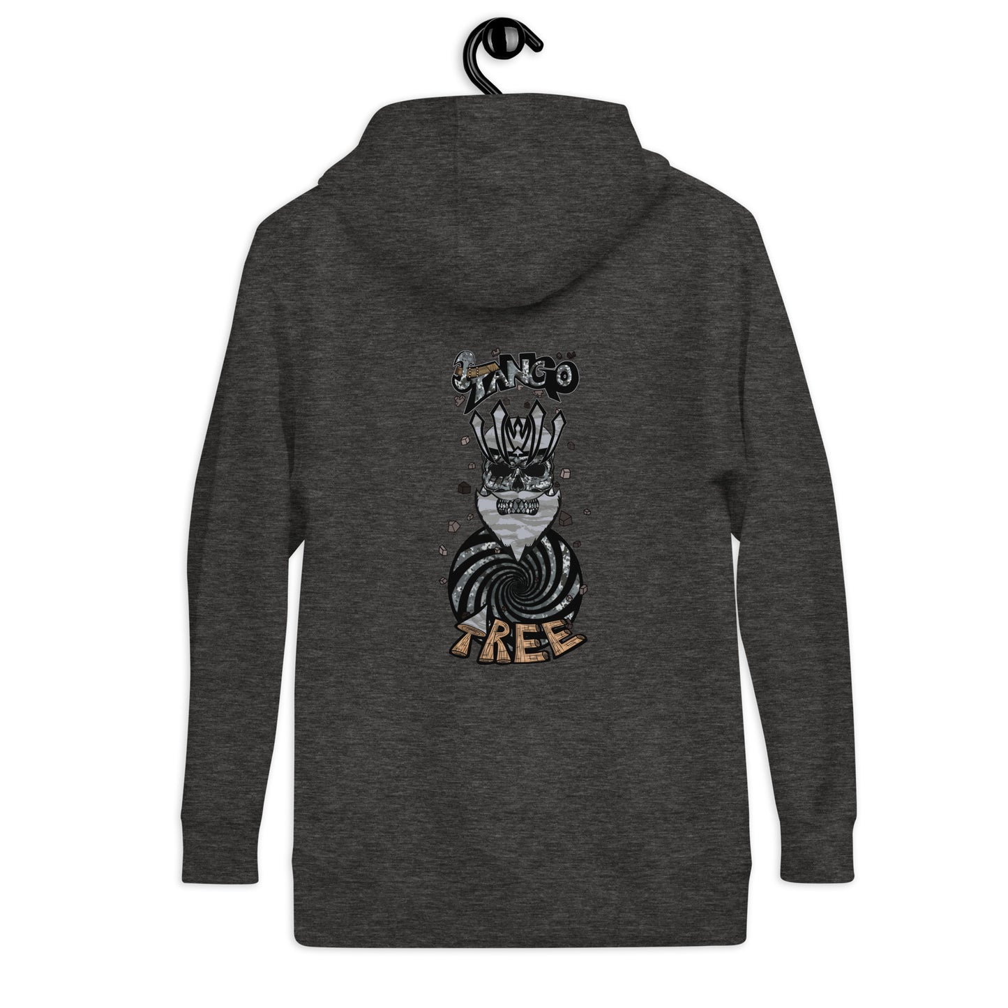 Unisex Hoodie "King of the Vortex" Silver Night Edition