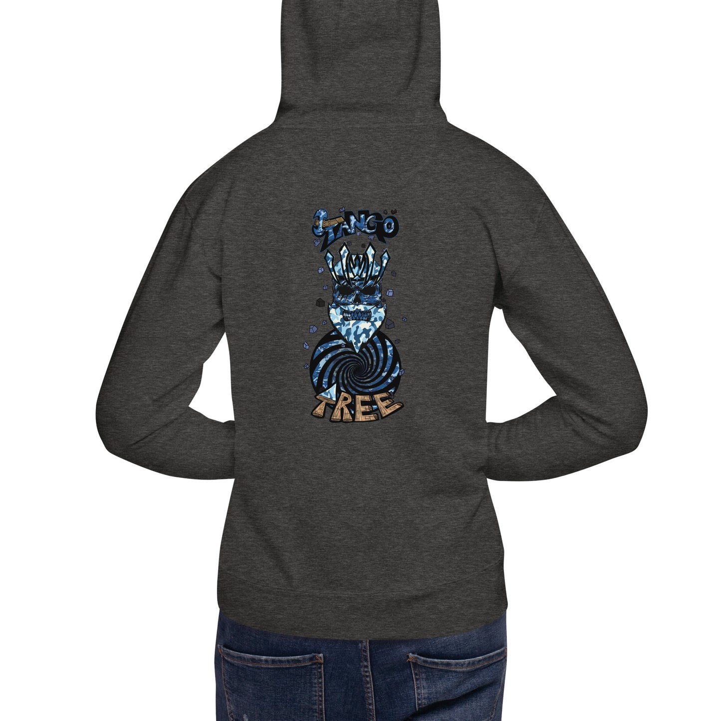 Unisex Hoodie "King of the Vortex" Street Blue Edition