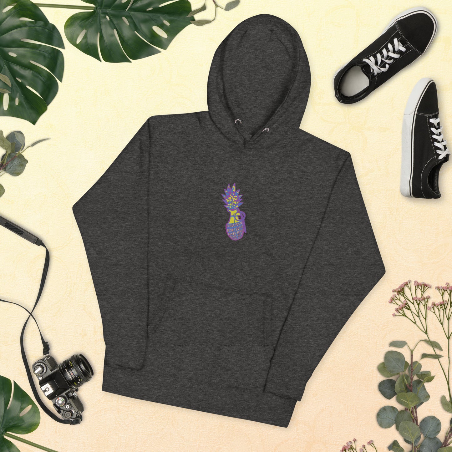 Unisex Hoodie "Digi The Pineapple Grenade Vortex" Stylin' Edition