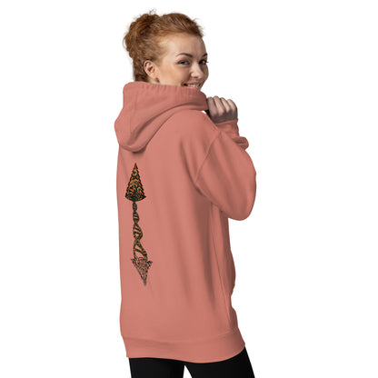Unisex Hoodie "DNA Tree Vortex" Tiger Style Edition