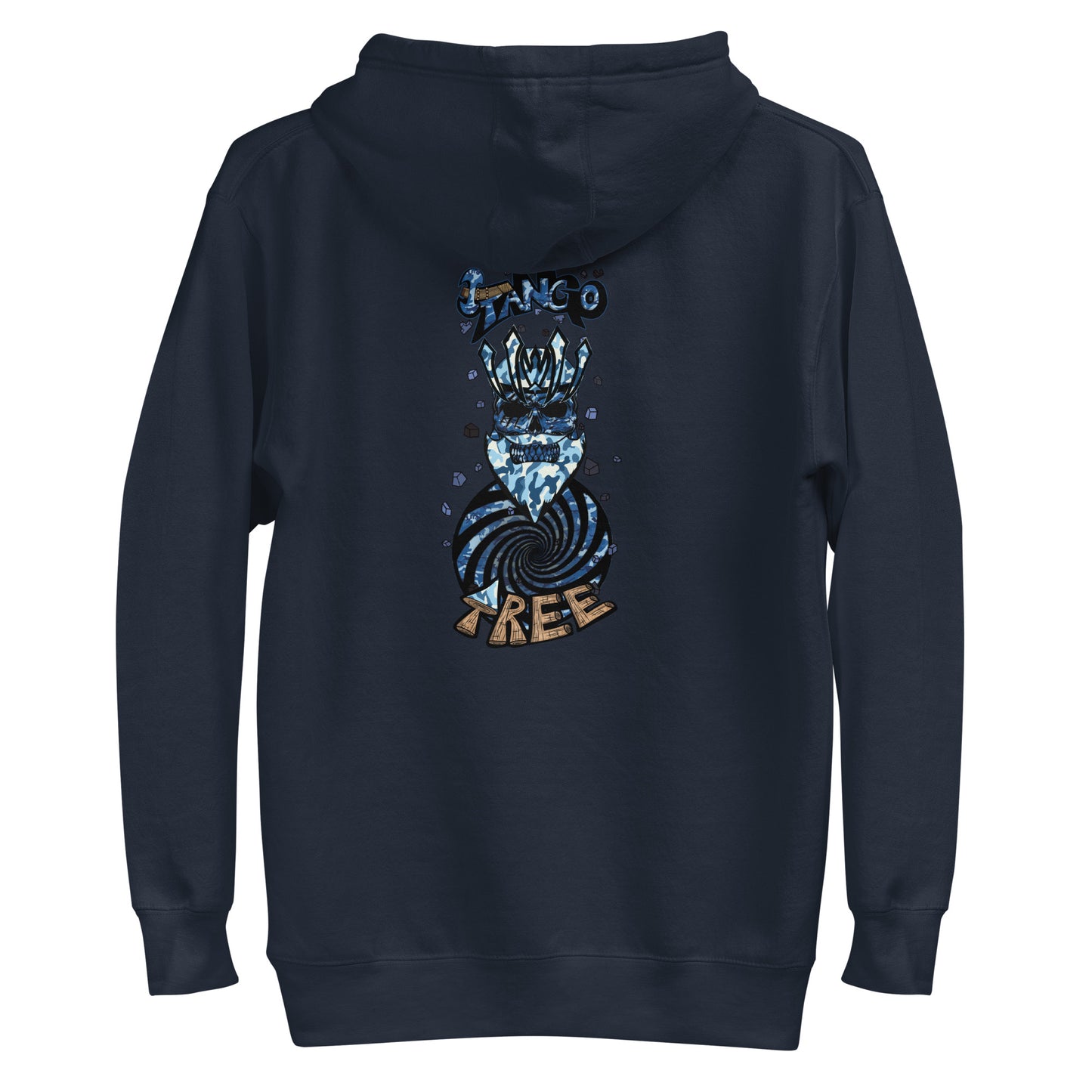 Unisex Hoodie "King of the Vortex" Street Blue Edition