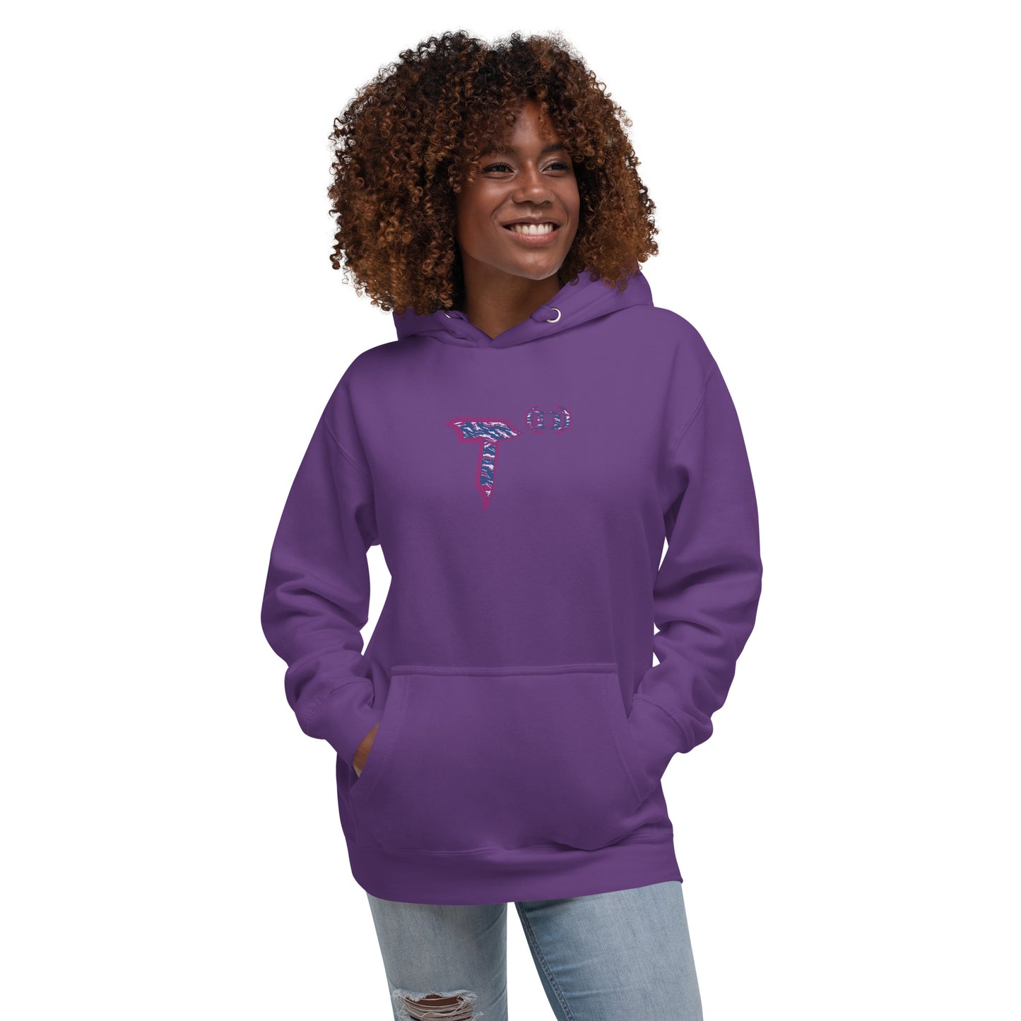 Unisex Hoodie "DNA Tree Vortex" Blurple Edition