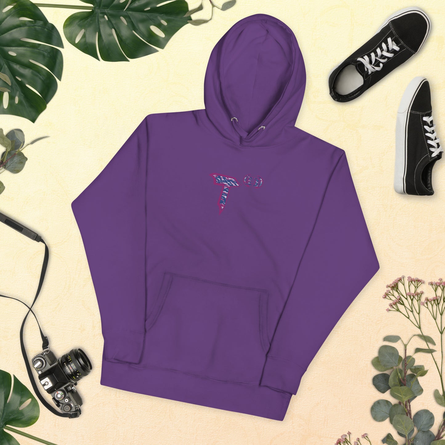 Unisex Hoodie "DNA Tree Vortex" Blurple Edition