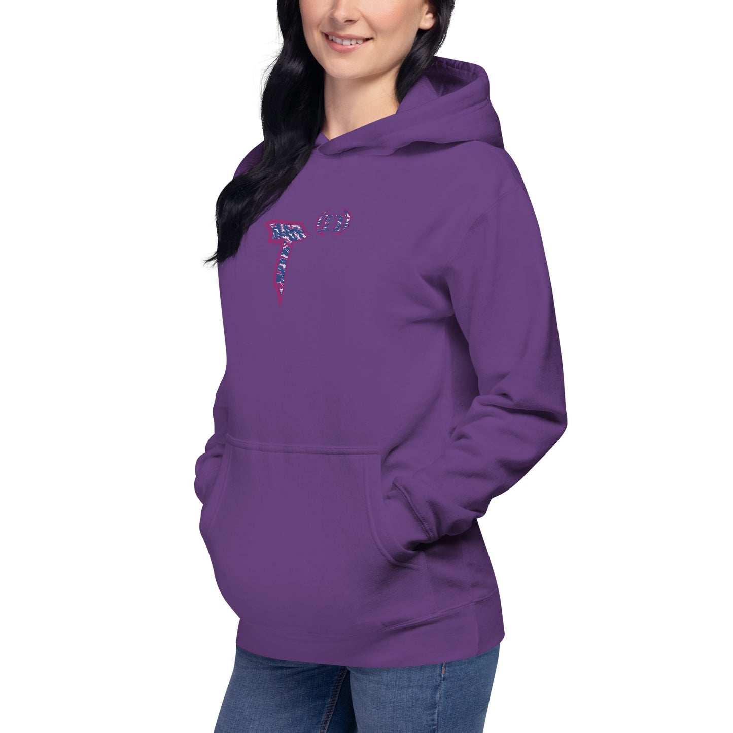 Unisex Hoodie "DNA Tree Vortex" Blurple Edition