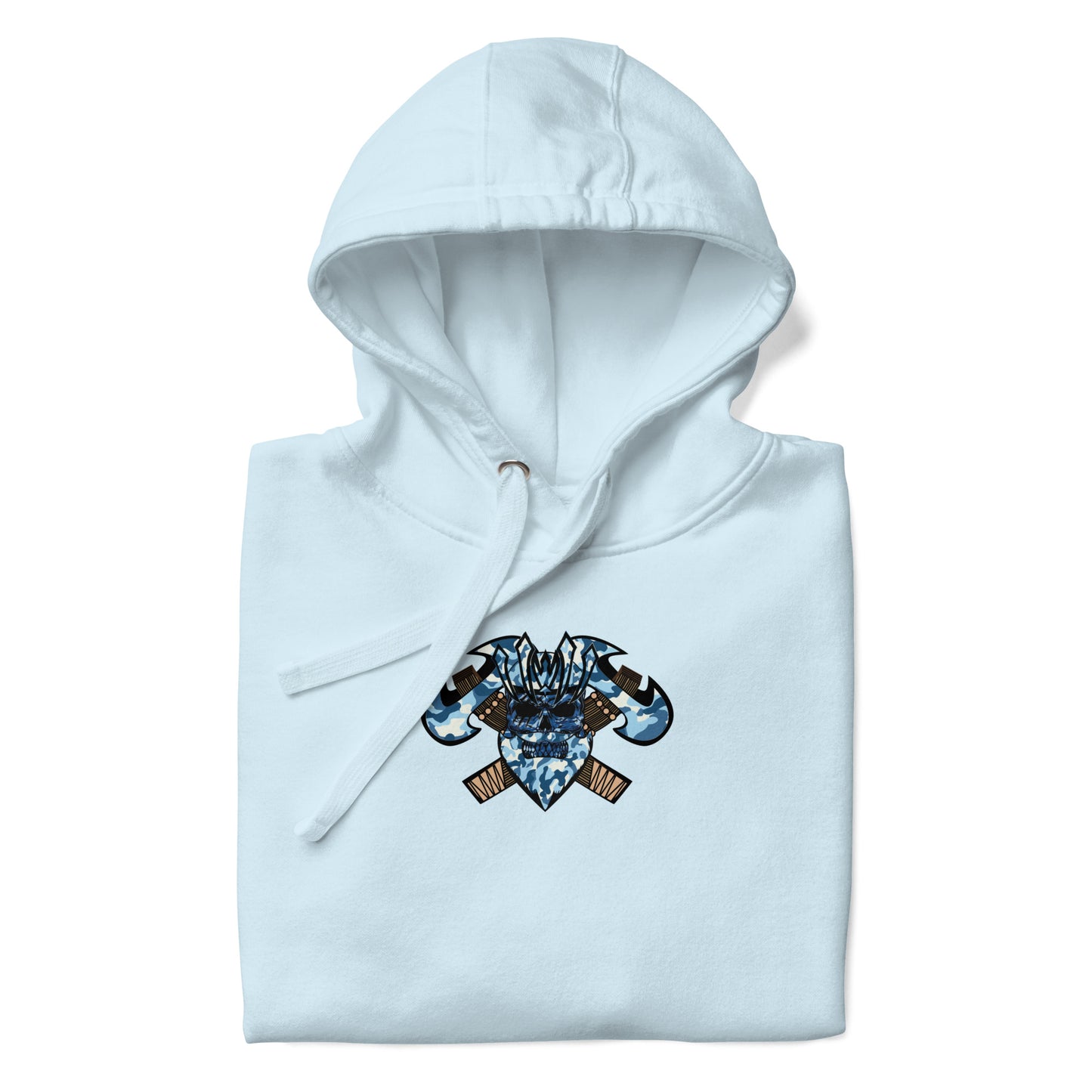 Unisex Hoodie "King of the Vortex" Street Blue Edition