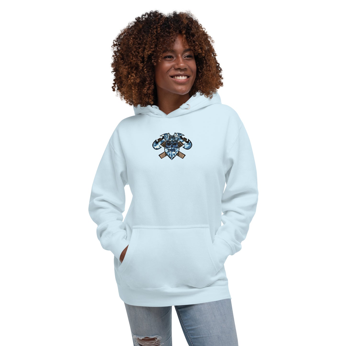 Unisex Hoodie "King of the Vortex" Street Blue Edition