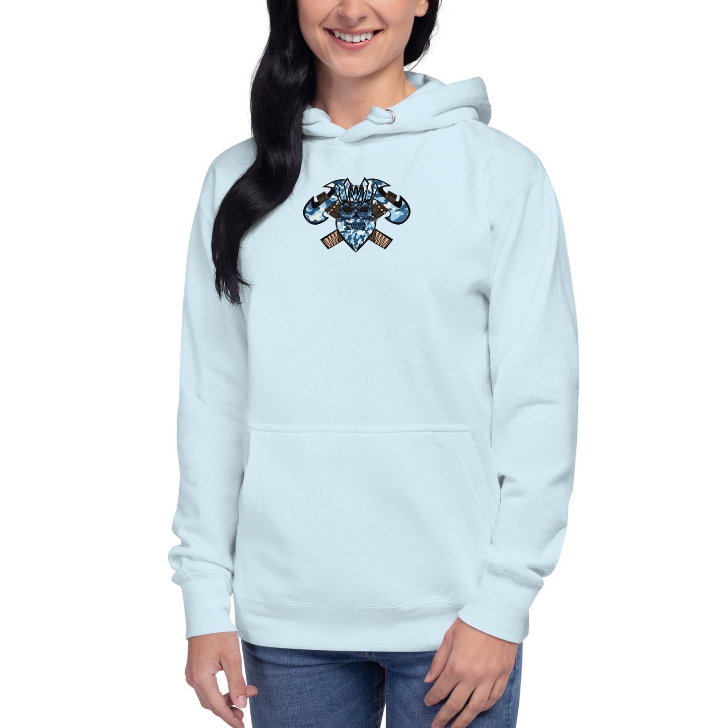 Unisex Hoodie "King of the Vortex" Street Blue Edition