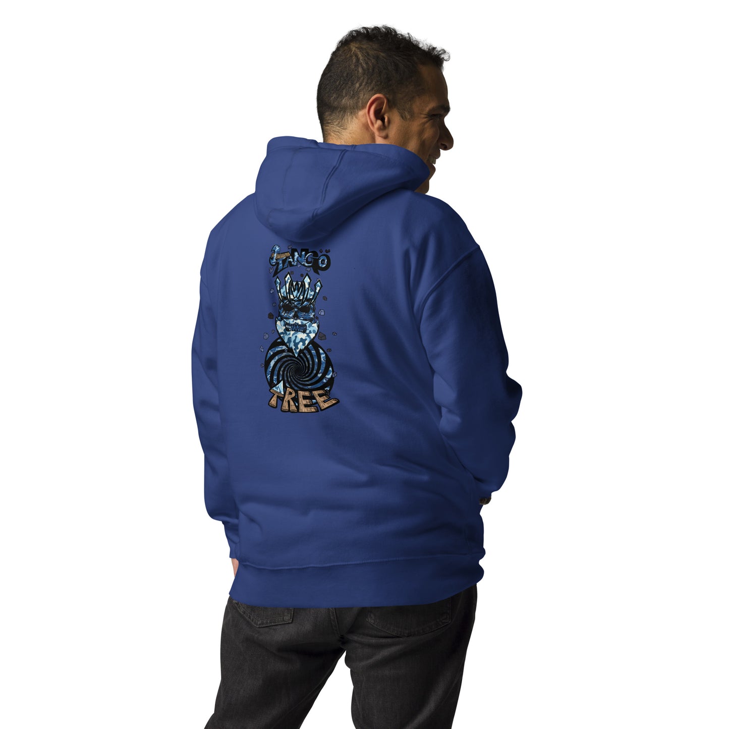 Unisex Hoodie "King of the Vortex" Street Blue Edition