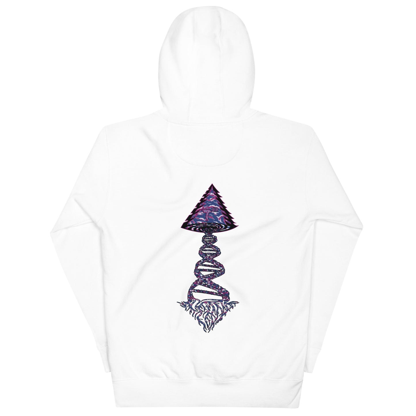 Unisex Hoodie "DNA Tree Vortex" Blurple Edition