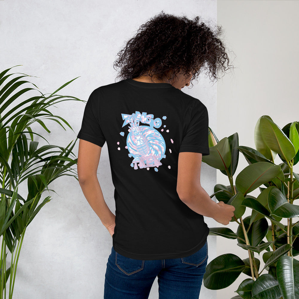 Bella Canvas Unisex t-shirt "Digi The Pineapple Grenade Vortex" Digital Elegant Edition